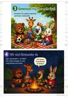 Vorschau - Mal- und Bastelvorlagen - KOSETNLOS: Bilderbuch „Freunde“ mit Max & seinen Freunden | Sozialkompetenz & Freundschaft | Klasse 1–4 - Seite 3