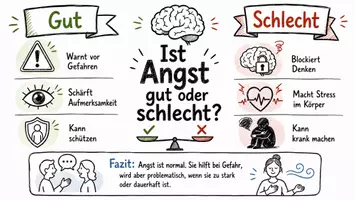 Vorschau - Arbeitsblätter - Lernposter + Arbeitsblätter "Ist Angst gut oder schlecht?" + Lösung & MP3 + Mindmap + Infografik - Seite 2