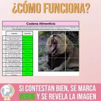 Vista previa - Juegos / Gamificación - Cadena alimenticia rompecabezas misterioso - página 3