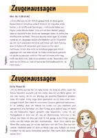 Vorschau - Arbeitsblätter - LESEKRIMI - Der verwüstete Schulflur - Seite 3