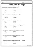 Vorschau - Arbeitsblätter - Wo, Wohin, Woher? Präpositionen/ A1-A2 / DaZ & DaF - Seite 3