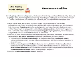 Vorschau - Arbeitsblätter - Roadtrip durchs Schuljahr- kreativer Rückblick auf das Schuljahr - Seite 3
