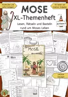 Vorschau - Arbeitsblätter - Mose XL-Themenheft zum Lesen, Rätseln, Spielen, Basteln - Deckblatt