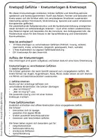 Vorschau - Aufgabenkarten - Knetspaß Gefühle – Knetunterlagen zur Förderung von Emotionen & Feinmotorik - Seite 1