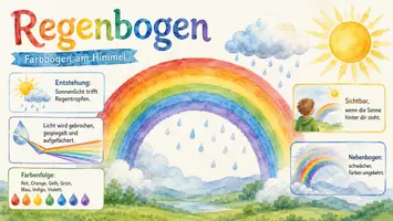 Vorschau - Arbeitsblätter - Lernposter + Arbeitsblatt "Regenbogen" + Onlineübung & MP3 + Infografik - Seite 3