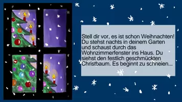 Vorschau - Stundenentwürfe - Weihnachtsfenster malen | Winterliches Kunstprojekt mit Wasserfarben | Schritt-für-Schritt-Anleitung - Seite 3