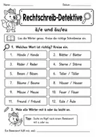 Vorschau - Arbeitsblätter - Rechtschreibung Grundschule - Seite 2