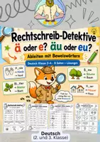 Vorschau - Arbeitsblätter - Rechtschreibung Grundschule - Deckblatt