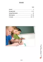 Vorschau - Arbeitsblätter - Wochenplan Französisch ab 1. Lernjahr | Grammatik, Wortschatz, Verben, Artikel, Uhrzeit, Paris | Französisch Sekundarstufe I Klasse 5-9 Lösungen - Seite 1