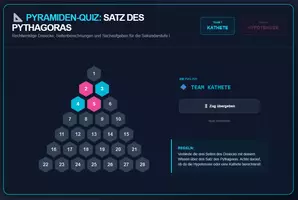 Vorschau - Spiele - Wissenpyramide - Satz des Pythagoras - Seite 1