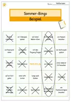 Vorschau - Arbeitsblätter - Bingo Sommer Grundschule – Freiarbeit Lernspiel | Sommerwörter & Aktivitäten im Unterricht | Klasse 2–4 - Seite 2