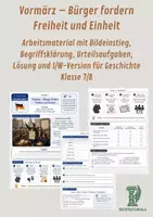 Vorschau - Unterrichtsreihen - Vormärz und Revolution 1848/49 – Komplettpaket - Seite 1
