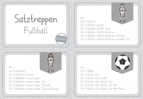 Vorschau - Fördermaterial/Inklusion - wachsendes Materialpaket Worttreppen und Satztreppen - Seite 3