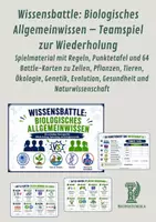 Vorschau - Spiele - Wissensbattle Biologie – 5 Teamspiele zur Wiederholung - Seite 1