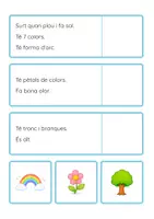 Vista previa - Hojas de trabajo - Comprensió lectora - Endevina la image - PRIMAVERA (pal, lligada i impremta) - página 2