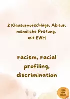 Vorschau - Test - Materialpaket 34 Klausuren Oberstufe Englisch, gender issues, American Dream, AI, social media, discrimination, racism, mock exams, Abitur Englisch - Seite 1