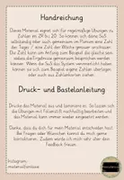 Vorschau - Poster - Zahl des Tages - Zahlenraum bis 20 - Seite 2
