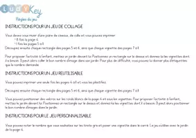Aperçu - Apprentissages en autonomie - Un jeu de comptage sur le thème de l'été - Page 2