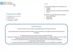 Aperçu - Apprentissages en autonomie - Un jeu de comptage sur le thème de l'été - Page 3