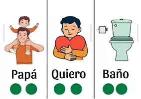 Vista previa - Refuerzo / NEE / Materiales de apoyo - Cuadernillo oraciones 2 - página 2
