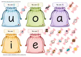Vista previa - Juegos / Gamificación - CONCIENCIA FONOLÓGICA CON CARAMELOS - Portada