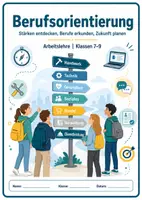 Vorschau - Arbeitsblätter - Tipps und Tricks für die Berufsorientierung - Deckblatt