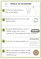 Vorschau - Arbeitsblätter - Materialpaket Experimente Gesunde Ernährung - Deckblatt