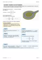 Vorschau - Arbeitsblätter - Anwendung Analytische Geometrie: Autofahrt Kreisbahn Ausfahrt - Seite 1