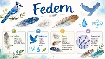 Vorschau - Arbeitsblätter - Arbeitsblatt zum Thema "Feder" + Onlineübung & MP3 + Infografik - Seite 2