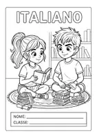 anteprima - Materiale di supporto/inclusione - Copertine per quaderni classe terza - Pagina 1