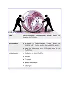 Vorschau - Arbeitsblätter - Rechnungswesen: Geschäftsfälle, Konten, Bilanz und Inventar und T-Konten - Seite 1