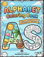 Aperçu - Apprentissages en autonomie - My Summer Alphabet Coloring Book from Pre-K to 1st Grade - Page de couverture