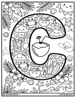 Aperçu - Apprentissages en autonomie - My Summer Alphabet Coloring Book from Pre-K to 1st Grade - Page 3