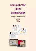 anteprima - Flashcard - Parts of the body flashcards - Pagina di copertina
