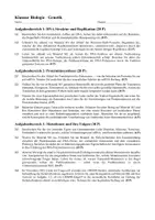 Vorschau - Klassenarbeiten - Biologie Klausur Genetik Q1/Q2 – DNA, Proteinbiosynthese, Mutationen & CRISPR (180 Min.) - Seite 1