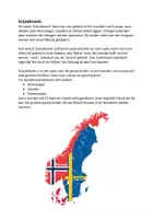 Voorbeeld - Scandinavie; info en werkboekje - Pagina 1