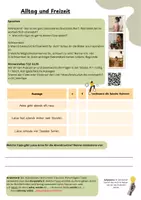 Vorschau - Arbeitsblätter - Alltag und Freizeit_sechs Kompetenzen_DaZ/DaF - Seite 2