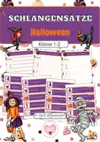 Vorschau - Arbeitsblätter - Schlangensätze - Halloween (Klasse 1-2) - Deckblatt