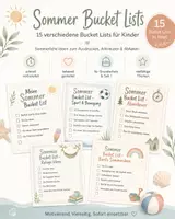 Vorschau - Arbeitsblätter - Sommer Bucket List – 15 Vorlagen für Ferienvorfreude & kreative Sommerideen zum Schuljahresende - Deckblatt
