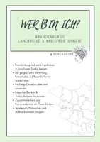 Vorschau - Spiele - Wer bin ich Landkreise Brandenburgs - Deckblatt