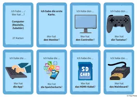 Vorschau - Mal- und Bastelvorlagen - Hardware & Computer-Bauteile – Materialpaket / Bundle (Informatik Klasse 5/6) - Seite 2