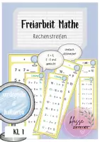 Vorschau - Aufgabenkarten - Bundle: Rechenstreifen (Kl. 1) - Seite 1
