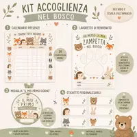 anteprima - Materiale per pittura e bricolage - Kit accoglienza infanzia - - personalizzabile - Pagina 1