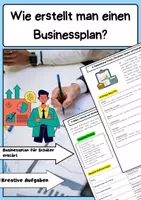 Vorschau - Arbeitsblätter - Businessplan Bundle: Unternehmensgründung, Geschäftsidee, Finanzierung, Marketing, Investoren - Seite 1