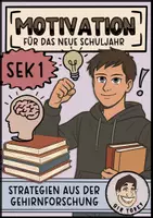 Vorschau - Arbeitsblätter - Motivation | Schulstart Schuljahresbeginn Klasse 6 7 8 - Deckblatt