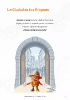 Vista previa - Juegos / Gamificación - Lógica y deducción 5º Primaria - La Ciudad de los Enigmas - página 1
