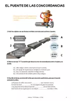 Vista previa - Hojas de trabajo - Los verbos 5º Primaria - El caos de los verbos y la Misión del Portal del Tiempo - página 3