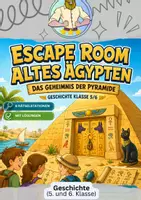 Vorschau - Arbeitsblätter - Escape Room Geschichte Klasse 5-6: Altes Ägypten - Deckblatt
