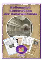 Vorschau - Stundenentwürfe - Französische Revolution-Rollenspiel: Generalstände 1789 - Seite 1