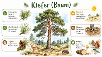 Vorschau - Arbeitsblätter - Lernposter + Arbeitsblatt "Kiefern" + Onlineübung & MP3 + Infografik - Seite 3